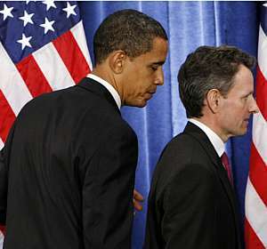 Geithner and Obama