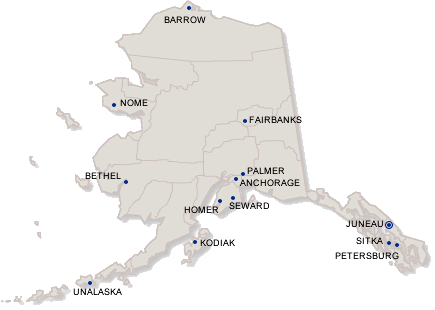 alaska map