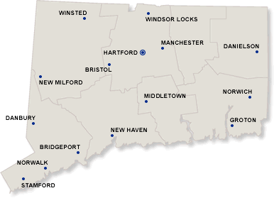 foreclosed homes map CT image