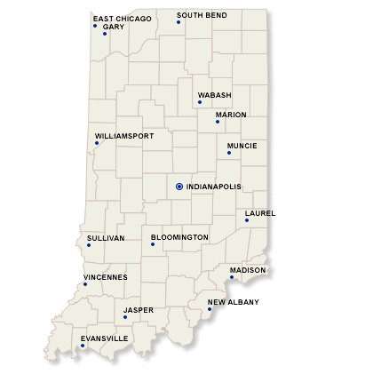 indiana map