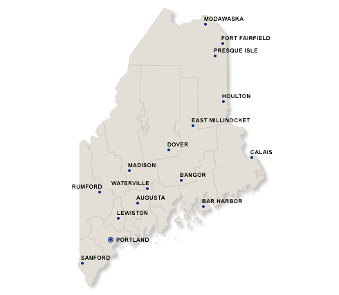 foreclosed homes map ME image