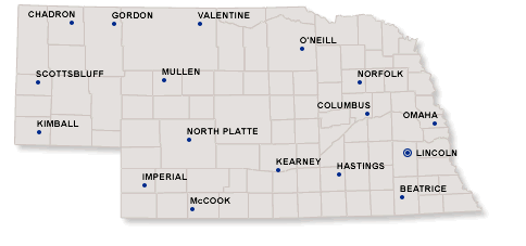 foreclosed homes map NE image