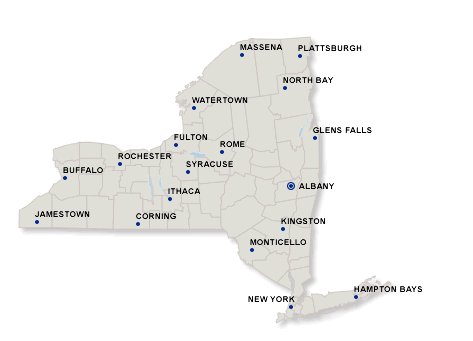 new york map
