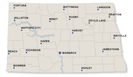 foreclosed homes map ND image