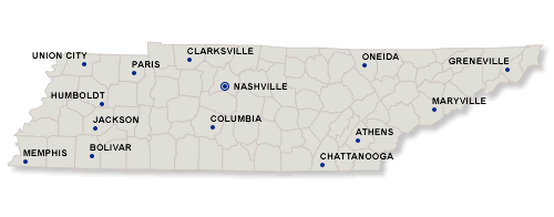 foreclosed homes map TN image