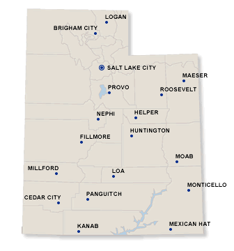 foreclosed homes map UT image