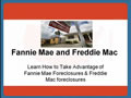 A Brief Explanation about Fannie Mae and Freddie Mac
