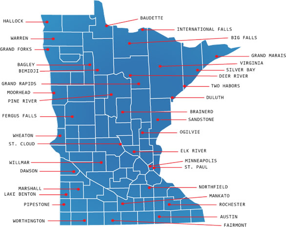 mn Map